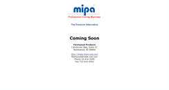 Desktop Screenshot of mipa-usa.com